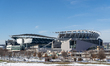 Paycor Stadium, home of the Cincinnati Bengals, is seen as temperatures begin to return to...