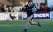 Mateo Carreras of Newcastle Falcons breaks clear during the Gallagher Premiership match be...
