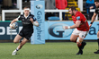 Tom Penny of Newcastle Falcons has a run during the Gallagher Premiership match between Ne...