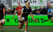 Matias Moroni of Newcastle Falcons scores and celebrates during the Gallagher Premiership...