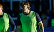 Matthew Dalton of Falcons is pictured during the warm-up before the Gallagher Premiership...