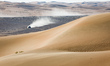 Car action during the Stage 10 of the Dakar 2023 between Haradh and Shaybah, on January 11...