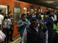 January 12, 2023, Mexico City, Mexico: Millions of people travel daily on the Mexico City Metro Collective Transport System. on January 12,...