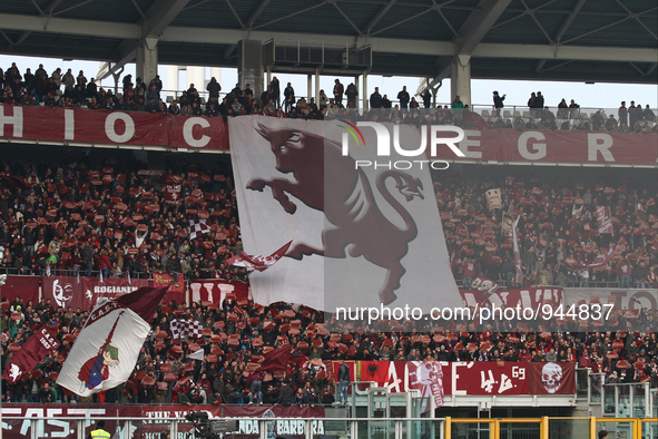 Torino Supporters during the Serie A football match n.15 TORINO - ROMA on 05/12/15 at the Stadio Olimpico in Turin, Italy. Copyright 2015  M...