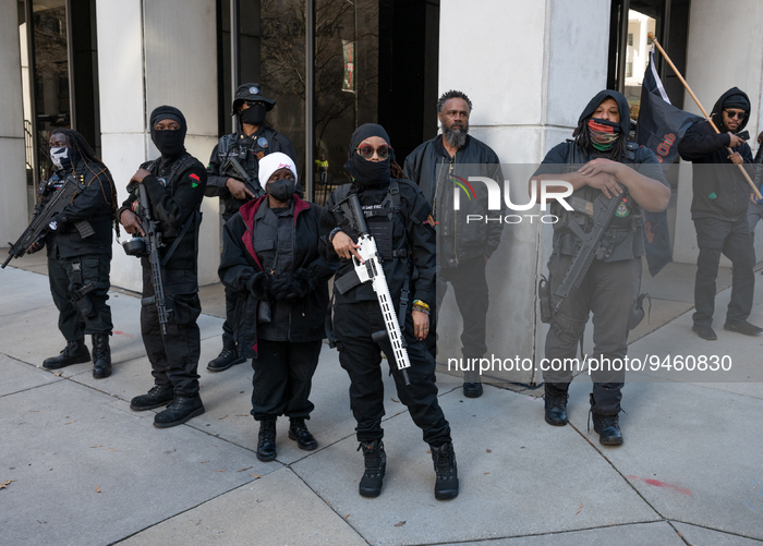 Fred Hampton Gun Club Rallies In Richmond, VA At The State Capitol