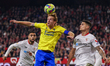 Alex Fernandez of Cadiz CF control the ball during the La Liga Santader match between Sevi...