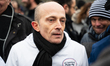Frederic Roy, a baker from Nice and the originator of the protest movement, is at the head...