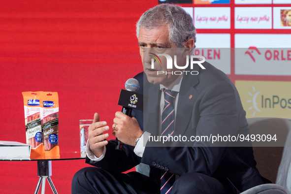 Fernando Santos during presentation of new head coach of polish football national team in Warsaw, Poland on January 24, 2023. 