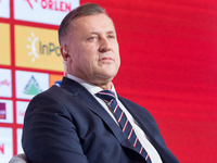 Cezary Kulesza during presentation of new head coach of polish football national team in Warsaw, Poland on January 24, 2023. (