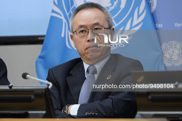 Mr. Li Junhua, UN Under-Secretary-General for Economic and Social Affairs discussess the low economic outlook as well as steps needed to rev...
