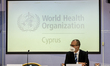 Dr. Hans Henri P. Kluge is seen during the event, Nicosia, Cyprus, on Jan. 27, 2023. The S...