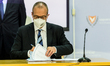 Dr. Hans Henri P. Kluge signs the Agreement, Nicosia, Cyprus, on Jan. 27, 2023. The Signin...