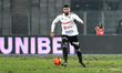 Florin Ilie in action during Romania Superliga: FC Universitatea U Cluj against FC Rapid B...