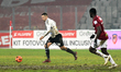 Andrei Miron in action during Romania Superliga: FC Universitatea U Cluj against FC Rapid...