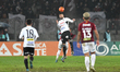 Florin Ilie in action during Romania Superliga: FC Universitatea U Cluj against FC Rapid B...