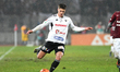 Gabriel Simion  crossing the ball during Romania Superliga: FC Universitatea U Cluj agains...