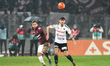 Razvan Onea (L) and Ianis Stoica (R) in action during Romania Superliga: FC Universitatea...