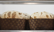 Panettone cakes are seen during edition number 45 of SIGEP (International Exhibition of Ic...