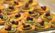 Fruit pastries are seen during edition number 45 of SIGEP (International Exhibition of Ice...