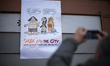 

A moment of the march against pension reform is taking place in Paris, France, on Januar...