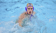 Dusan Matkovic of Zodiac CN Atletic Barceloneta in action during the Waterpolo Copa del Re...