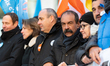 The general secretary of the CFDT (Democratic Confederation of Workers) union Laurent Berg...