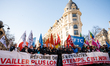 The leaders of the main trade unions of workers and students made up of inter-unions meet...