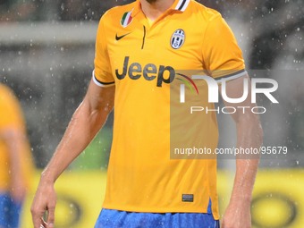 Fernando Llorente during the Serie A football match between Sassuolo and Juventus at MAPEI stadium in Reggio Emilia, Italy, on April 28, 201...