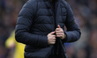 Ryan Lowe, Preston North End manager, walks the pitch before the Sky Bet Championship matc...