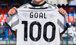 Cristiana Girelli (Juventus FC) with a shirt to celebrate her 100th gol during the Italian...
