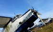 Abandoned Russian made An 2 planes are located near the former and abandoned 26th Reconnai...