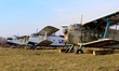 Abandoned Russian made An 2 planes are located near the former and abandoned 26th Reconnai...