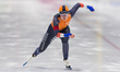 Dione Voskamp (NED) during ISU Speed Skating World Cup in Tomaszow Mazowiecki, Poland on F...