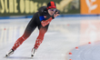 Kaitlyn McGregor (SUI) during ISU Speed Skating World Cup in Tomaszow Mazowiecki, Poland o...