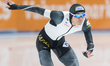 Taiyo Nonomura (JPN) during ISU Speed Skating World Cup in Tomaszow Mazowiecki, Poland on...