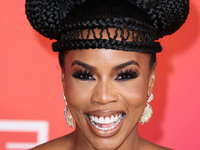 Brandee Evans arrives at the 54th Annual NAACP Image Awards held at the Pasadena Civic Auditorium on February 25, 2023 in Pasadena, Los Ange...