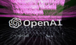 OpenAI logo displayed on a phone screen and OpenAI ChatGPT website displayed on a laptop s...