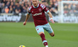 West Ham United's Vladimir Coufal in action during English Premier League soccer match bet...