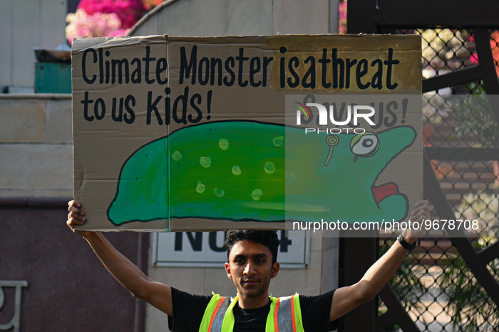 India Climate Protest