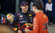VERSTAPPEN Max (ned), Red Bull Racing RB19, portrait LECLERC Charles (mco), Scuderia Ferra...