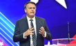 Former President of Brazil Jair Bolsonaro delivers remarks at the Conservative Political A...