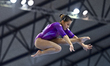  Chiaki Hatakeda of Japan competes during the women's balance beam Final at the 15th FIG A...