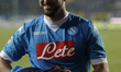 Gonzalo Higuain at the end of serie A match between Atalanta Bergamasca Calcio and SSC Nap...