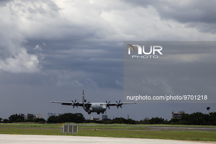 Indonesian First C-130J-30 Super Hercules Arrived In Jakarta