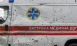 Ambulance hit by Russian attack in Kharkiv Oblast, Ukraine that has made its way to the ci...
