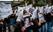 Students of the Molfetta Classical High School during the flash mob on the occasion of the...