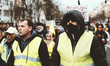 Demonstrators belonging to the Yellow Vests movement are participating in the mobilization...