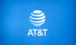 BARCELONA, SPAIN - MARCH 2:  AT&T logo, the American multinational telecommunication holdi...