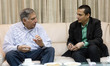 Shri Ratan Tata ji shares few moments with District Magistrate Lucknow  Raj Shekhar during...