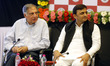 Shri Ratan Tata ji with UP's Chief Minister Akhilesh Yadav in Lucknow on December 21,2015....